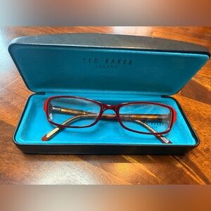 Ted Baker Revolver Burgundy Eyewear